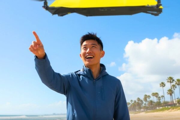 Canadian Inventor Develops an Autonomous Flying Umbrella, that Follows you Around in Real time
