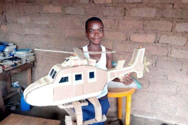‎STAR ⭐ Nigerian 12-year old Boy from Oju LGA-Benue State Creating Innovative Motorcycle & Helicopter Prototypes