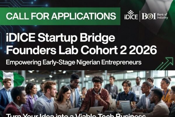 ‎Call for Applications: iDICE Startup Bridge Founders Lab Cohort 2 2026