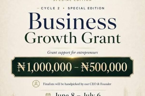 Apply for OCHF Business Growth Grant for Entrepreneurs and Technology Innovators (Up to ₦1 Million)