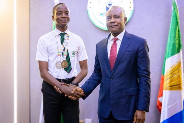 Governor of Enugu State Hosts 2026 International STEM Olympiad Winner Chimdiebube Onwubiko