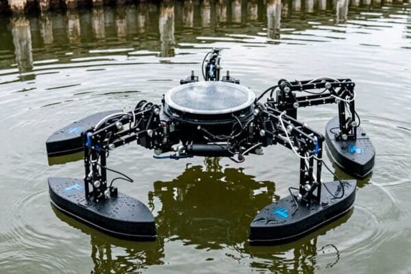 Engineers Create ‘QuadBoat’ A Spider Inspired Robot Built to Save Drowning Victims