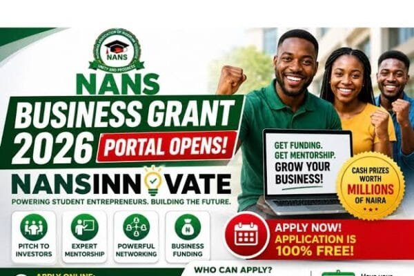 ‎NANS Opens Applications for NANSInnovate 2026: A Major Opportunity for Nigerian Student Entrepreneurs