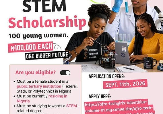 ‎Afro-Tech Girls Project for Female STEM Students in Nigeria