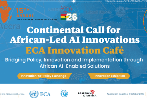 Applications open for the 2026 United Nations Economic Commission for Africa (ECA) Inaugural AI Innovation Café in Accra Ghana
