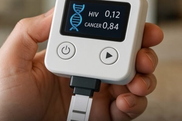 ‎New Handheld Device Detects Cancer Biomarkers and HIV with Lab-Level Accuracy