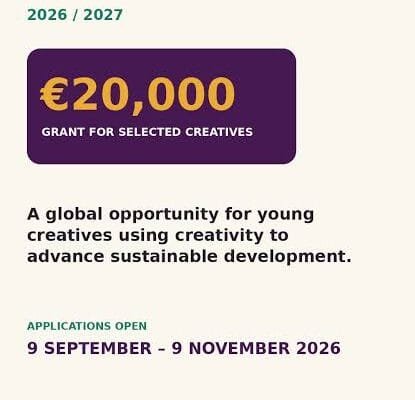 Swarovski Foundation Creatives for Our Future 2026: Apply Now for a €20,000 Grant, Mentorship & Global Support