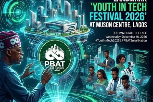 President Bola Ahmed Tinubu’s Smart Nation Initiative Unveils ‘Youth In Tech Festival 2026’ : How to Apply